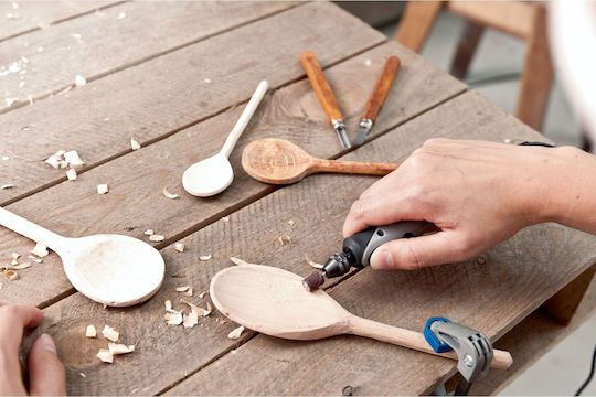 Dremel 2050-15 Ротационен Електрически Мулти Инструмент с Регулиране на Скоростта