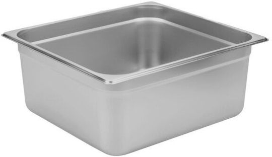 GTSA Σκεύος Gastronorm Ανοξείδωτο GN2/3 με Βάθος 150mm