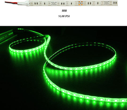 Adeleq LED Strip 24V Green Light 5m Type SMD5050