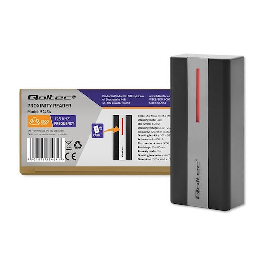 Qoltec Rfid