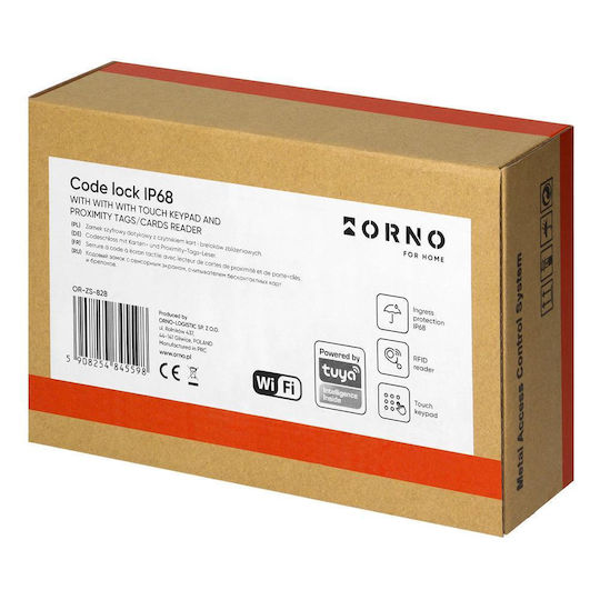 Orno Access Control για Πρόσβαση με Κάρτα & Δακτυλικό Αποτύπωμα
