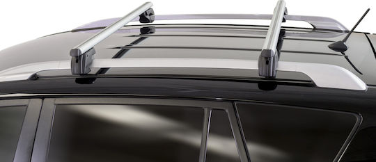 Menabo Bare De Acoperiș Din Aluminiu Sherman XL Argintii 135 Cm Culoare Argintie BMW X3 E83 5 Uși 2004>2010 Bare Ridicate Bare Paralele Gol 2 Bucăți 9470/mb Mp.9470/mb-21