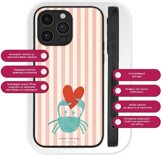 Husă Sonique Stripe Stories Series Google Pixel 9a 5g Crab
