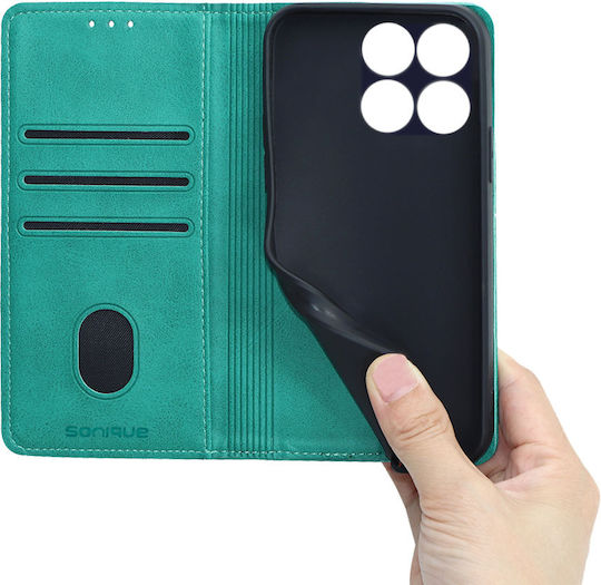 Vintage Wallet Case Magnet Wallet Sonique Motorola Edge 70 Pro 5g Green