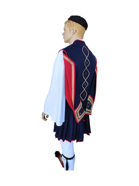Traditional Costume Ntoulamas Mesolongiou with Shoe Covers