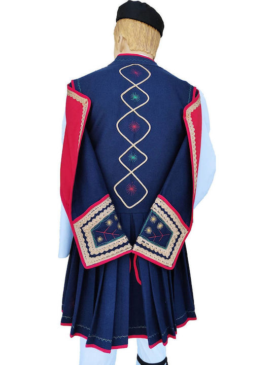 Traditional Costume Ntoulamas Mesolongiou with Shoe Covers
