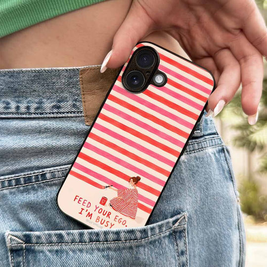 Husă Sonique Stripe Stories Series Oppo A60 Feed Your Ego