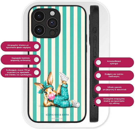 Sonique Stripe Stories Series Oneplus Nord 4 5G Iconic Kaninchen Handyhülle