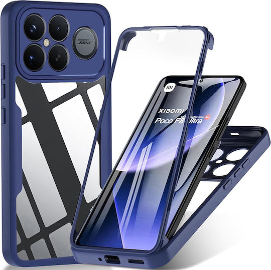 Techsuit ColorVerse 360 Full Cover Σιλικόνης Μπλε (Poco F8 Ultra)