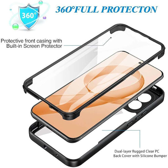 Techsuit ColorVerse 360 Full Cover Σιλικόνης Μπλε (Poco F8 Ultra)