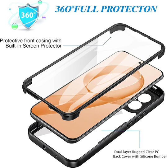 Techsuit ColorVerse 360 Full Cover Σιλικόνης Μπλε (Poco F8 Ultra)