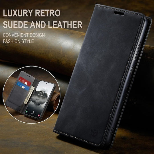 Wallet Piele artificială / Piele Negru (Motorola Moto G57 Power, Motorola Moto G67 Power)
