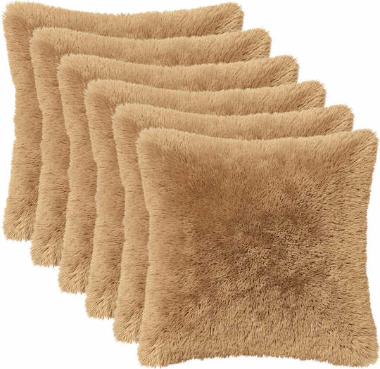vidaXL Възглавница За Диван Heerlen Taupe 45x45см