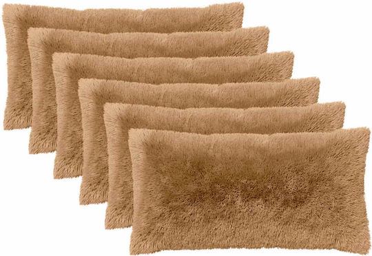 vidaXL Perna De Canapea Heerlen Fleece Taupe 40x70 Cm