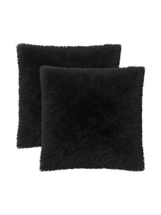 vidaXL Heerlen Sofa Cushion Black 80x80cm