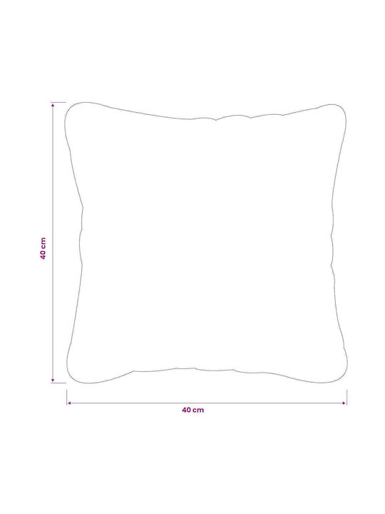 vidaXL Heerlen Sofa Cushion Anthracite 40x40cm