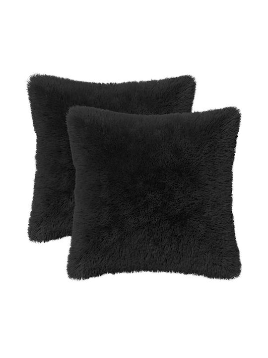 vidaXL Heerlen Sofa Cushion Black 30x30cm
