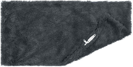 vidaXL Sofa-Kissen Heerlen Fleece Anthrazit 40x60cm