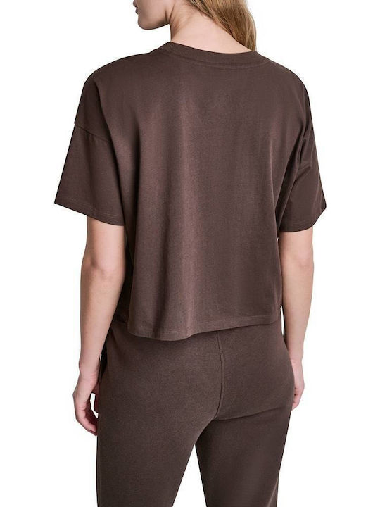 DKNY Logo Logo T-Shirt Espresso