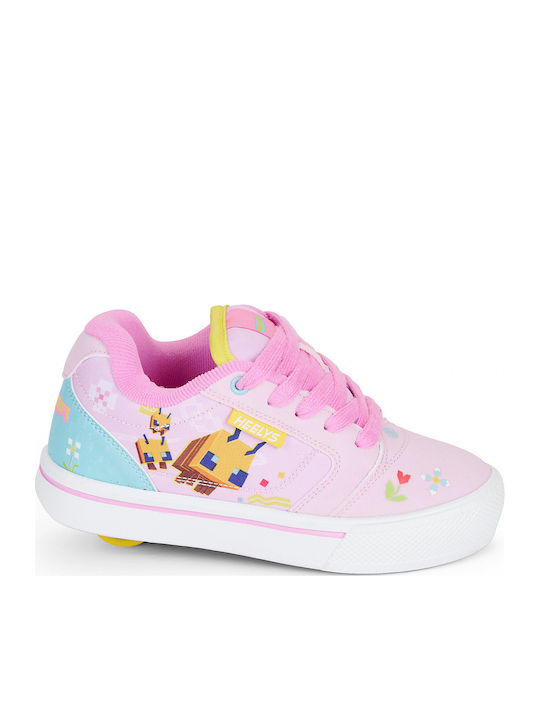 Pro Kids Sneakers with Wheels Pink