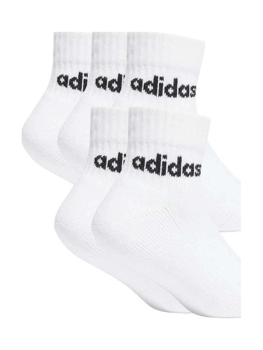 adidas Спортни Чорапи Бели 5 Чифта