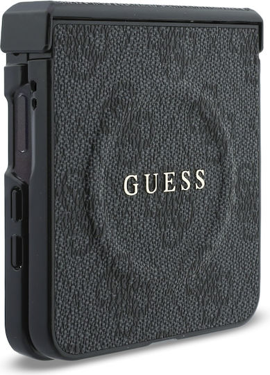 Guess 4g Classic Book Пластмасов / Силиконов Черен (Galaxy Z Flip)