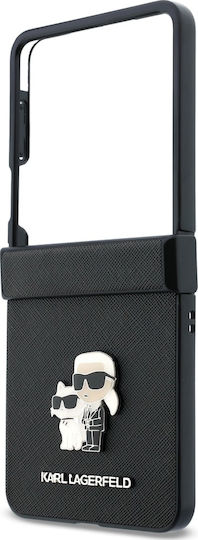 Karl Lagerfeld Buchen Sie Kunststoff / Silikon Handyhülle Schwarz für iPhone 17 Pro Galaxy Z Flip