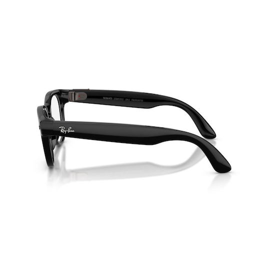 Ray-Ban Meta Scriber Optics Lucios Gen 2 Rw7002 2000 49 Ochelari Inteligenți Universal Fit Wi-fi 6 Bluetooth Cameră Înregistrare Video Asistent Vocal 32gb Flash Integrat Meta Ai Lentile Demo Negre