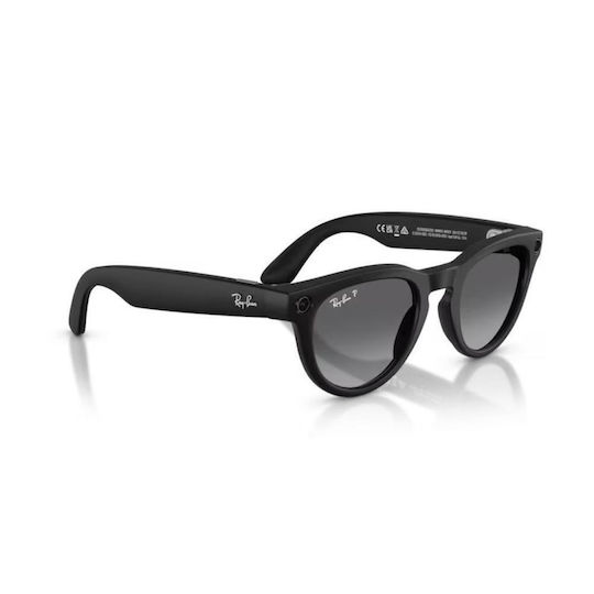 Ray Ban Meta (Gen 2) Headliner Ochelari inteligenți Polarizat Gradient Grafit Negru Mat