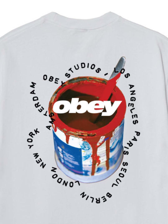 Herrenblusen Kurzarm T-Shirt Weiß