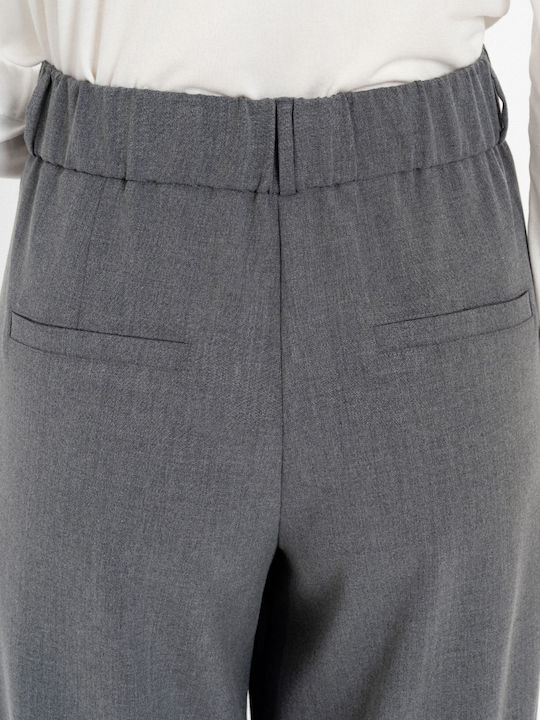 Pantaloni largi dama Philosophy Gri