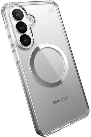 Speck Presidio Perfect-clear Magnet Samsung Galaxy S26+ Magsafe Case Clear Clear Silver 151061-3240