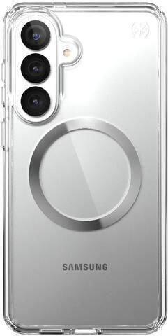 Speck Presidio Perfect-clear Magnet Samsung Galaxy S26+ Magsafe Case Clear Clear Silver 151061-3240