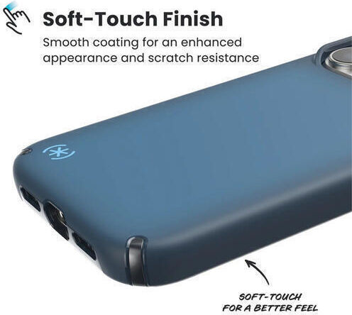 Speck Presidio Lux Magsafe Case Iphone 17 Pro Deep Sea Fade Black Spell Blue 151022-3276