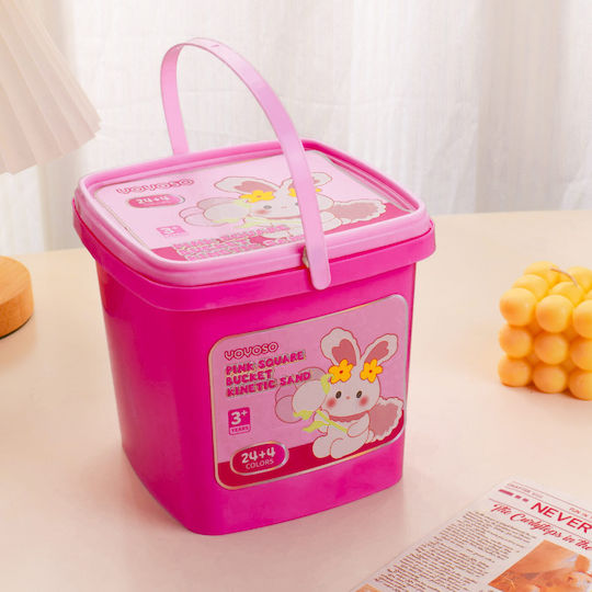 Magic Play Sand – Pink Square Large Bucket