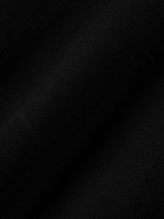 Kids Long-Sleeved Black Turtleneck