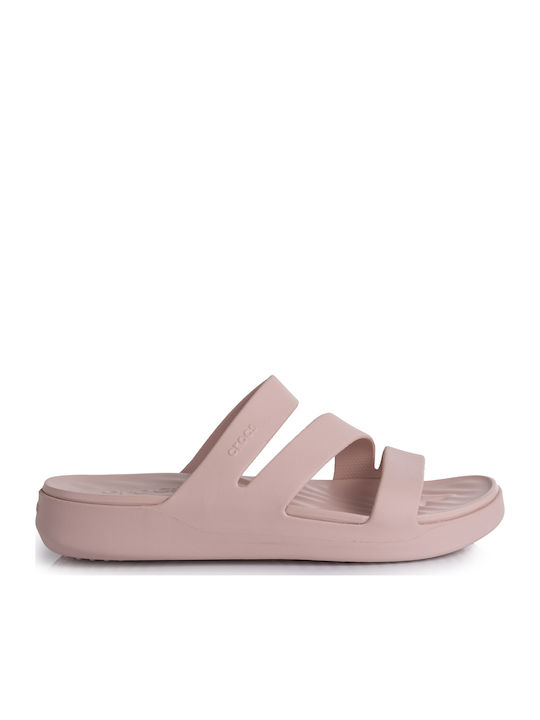 Strappy Damen-Flip-Flops in Rosa Farbe