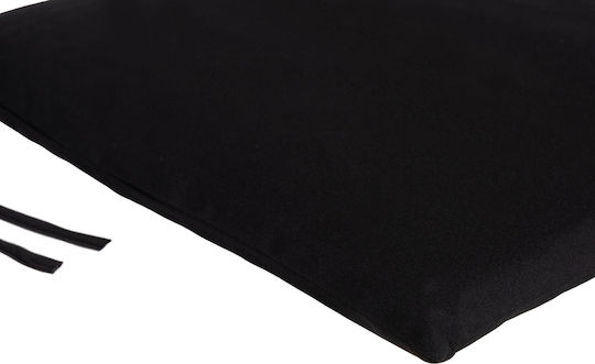 HomeMarkt Μαξιλάρι Καρέκλας Κήπου Μαυρο 41x43εκ.