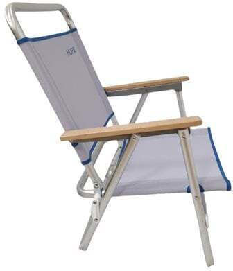 Hupa Hupa Aluminium Strandstuhl Blau