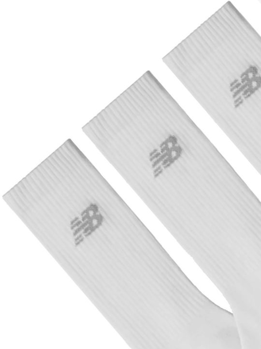 New Balance Performance Sports Socks White 3 Pairs