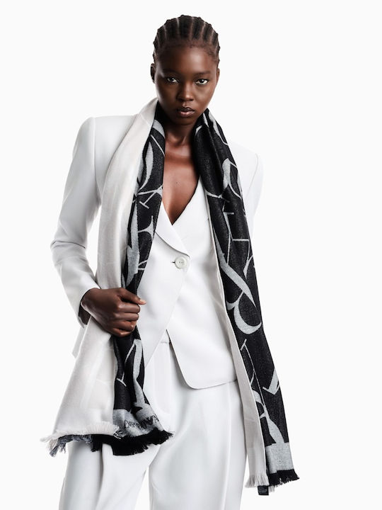 Emporio Armani Women's Grey Shawl