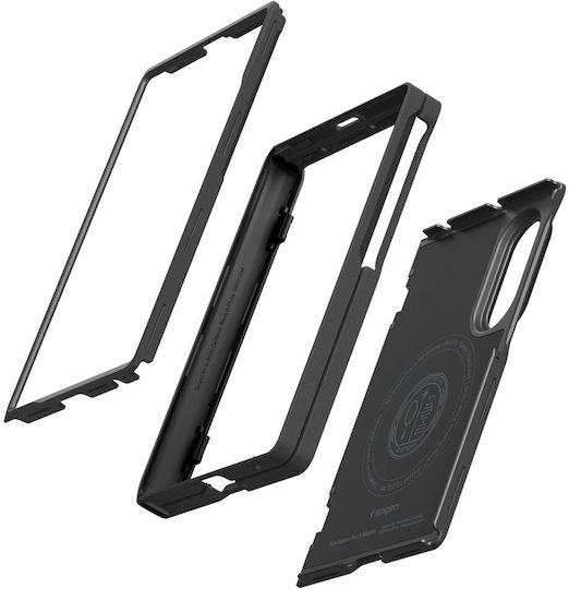 Spigen Slim Armor Pro S Back Cover Silicone / Plastic Black (Galaxy Z Fold8)