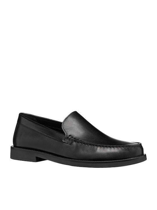 Recanati Leder Herren Mokassins in Schwarz Farbe
