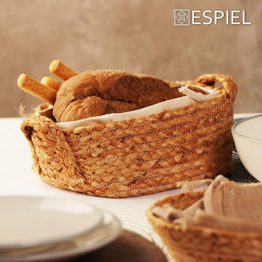 Espiel Ψωμιέρα Υφασμάτινη Μπεζ 17cm