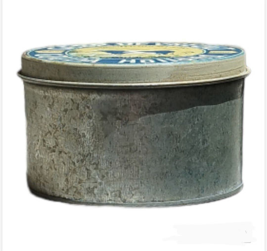 Διακοσμητικό Κουτί Μεταλλικό Vintage 12x6cm