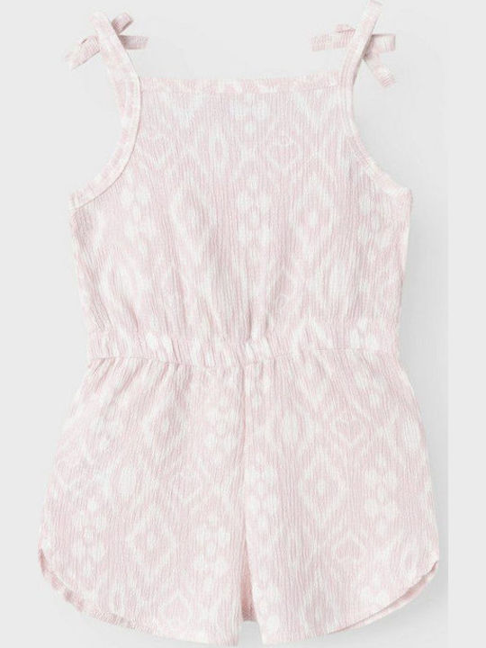 Kids Playsuit Shorts/Bermudas Fabric Pink