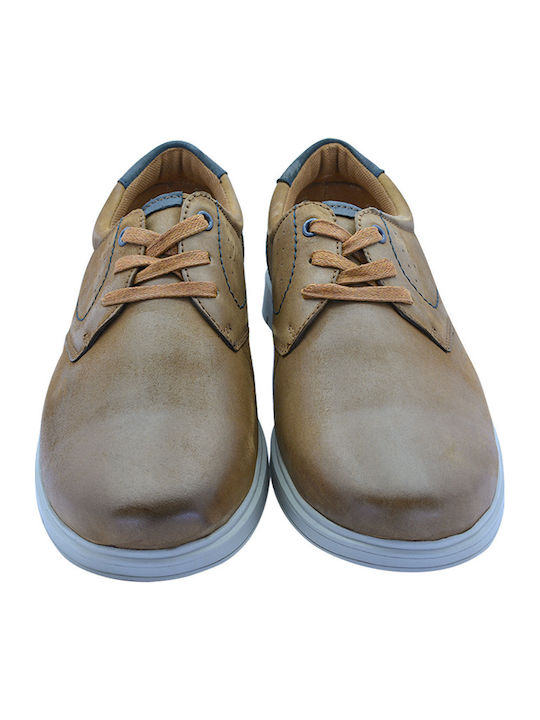 Leder Herren Freizeitschuhe Tabac Braun