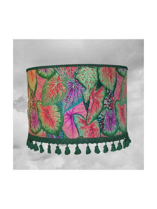 Green Pendant Ceiling Light with E27 Socket 35x20cm