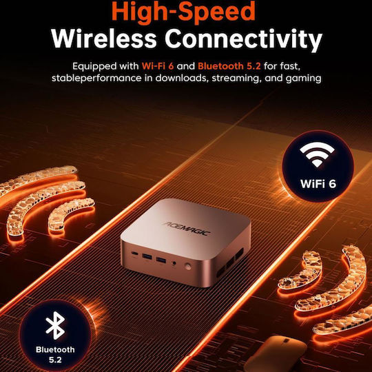 Acemagic K1 Mini PC Ryzen 7 5825U 16GB DDR4 512GB SSD Windows 11 Pro
