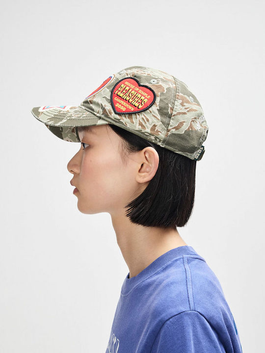 Deus Ex Machina Unisex Baseball Cap Green D261uha725-050 Ground Cover Green